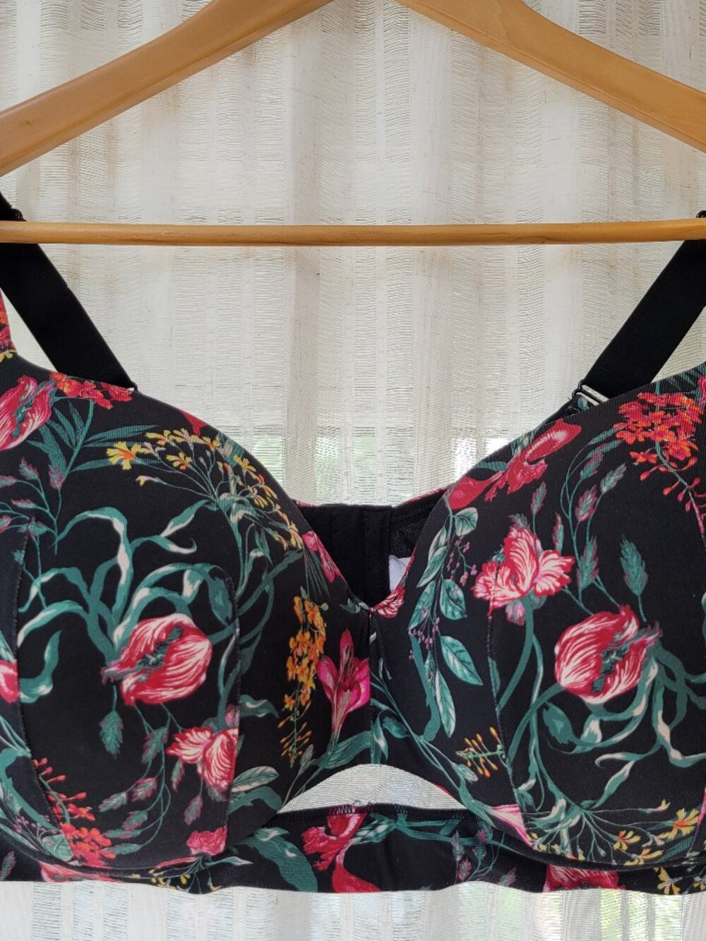 Cacique Comfort Bliss Balconette Floral 44D - Picture 1 of 4